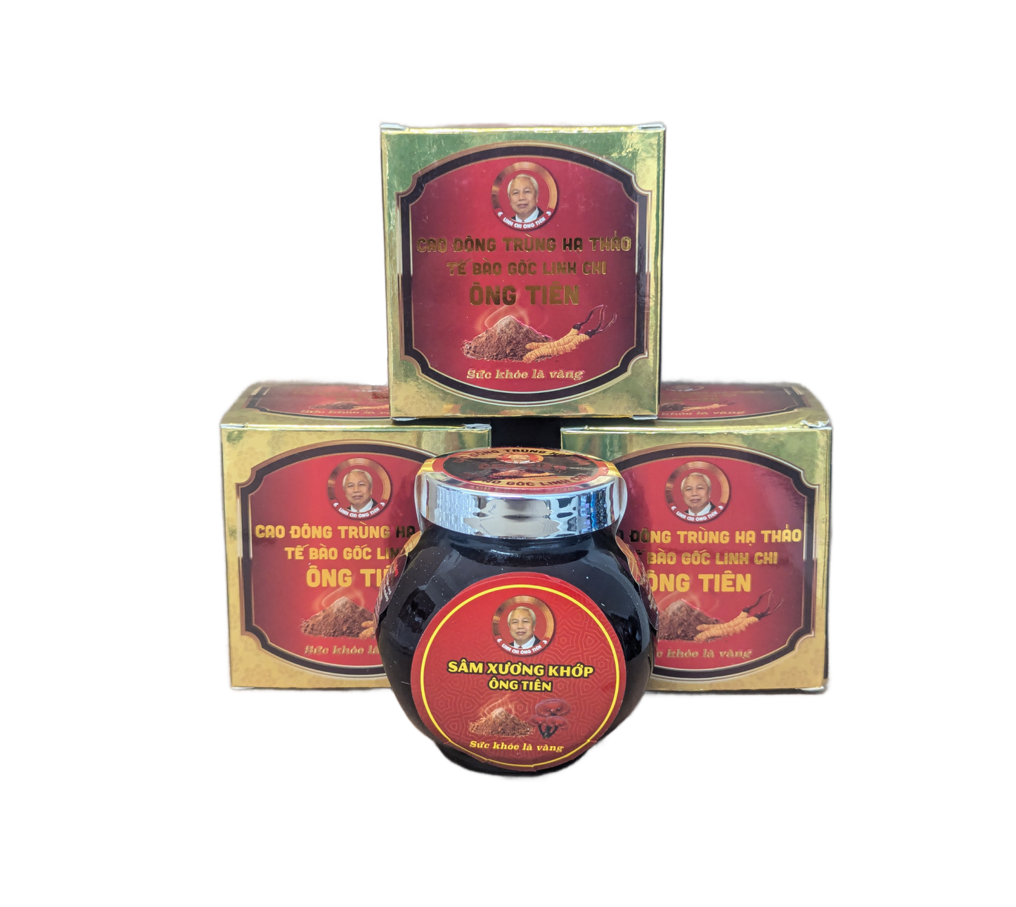 Cao Đông Trùng Hà Thảo Tế Bào Gốc Linh Chi Ông Tiên